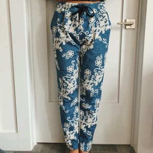 Slim Embroidered Joggers